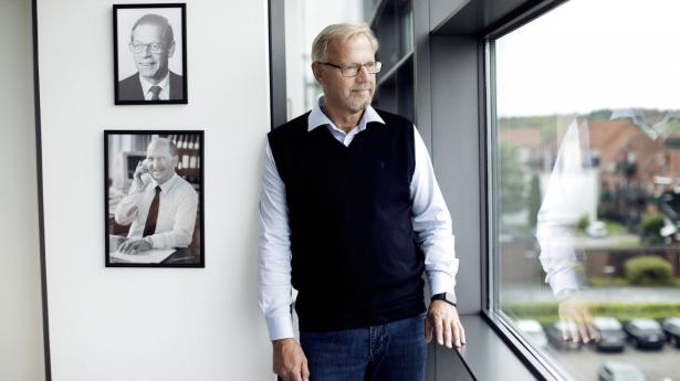 Jyske Banks ordførende direktør, Anders Dam, præsenterede et kvartalsregnskab, der overgik markedets forventniger