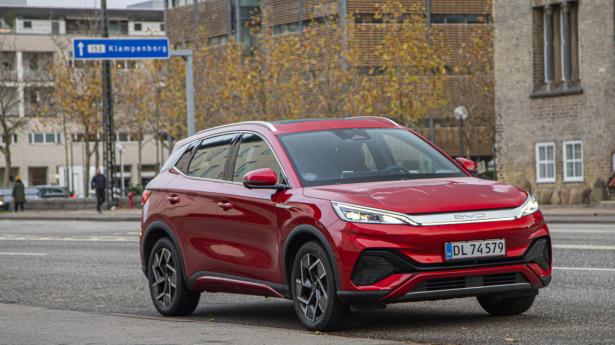 Atto 3 kommer til Danmark med femstjernet kollisionstest, fire år/120.000 km garanti på bilen og otte år/160.000 km på batteriet. Foto: A. Hansen