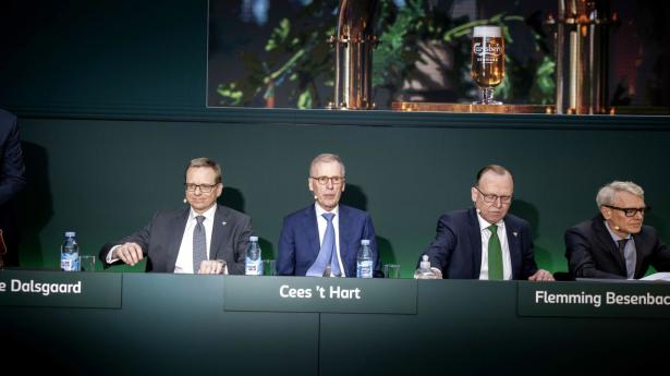 På Carlsbergs generalforsamling i Glyptoteket tidligere på måneden holdt selskabets ledelse fast i, at det ville blive i Rusland. Nu er situationen vendt på hovedet. Arkivfoto: Simon Fals