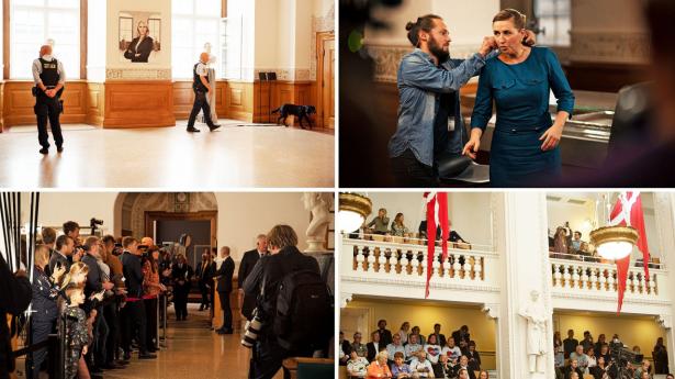 Den første tirsdag i oktober samles alle Folketingets medlemmer til statsministerens åbningstale. Foto: Anne-Dorthe Søgaard Jensen