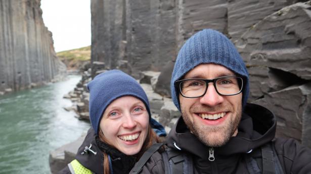 Thea Astrid Fynbo Madsen og Stefan Fynbo Madsen har været sammen siden 2015. Privatfoto