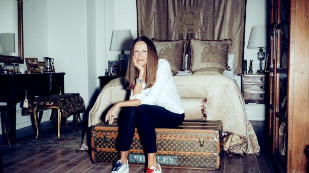 Grevinde Cath Alexandrine Danneskiold-Samsøe, er konsulent og kunstkurator. Hun er tidligere slotsfrue på Gisselfeld Slot, hvor hun indtil 2008 var gift med  grev Erik Danneskiold-Samsøe.  Foto: Jeppe Bøje Nielsen.