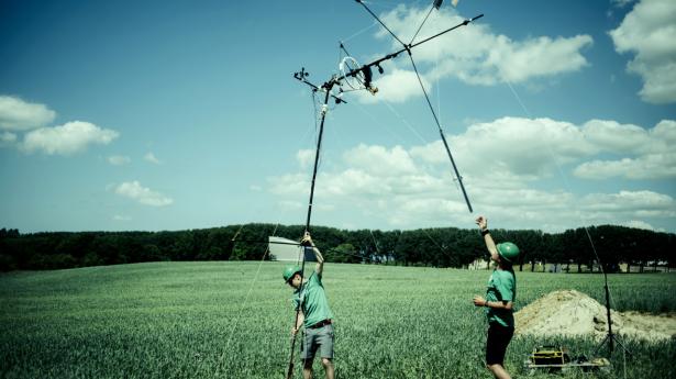 Vindmøllen fra Kitex skal sælges på lav pris og mindre materialeforbrug. Foto: Jeppe Bøje Nielsen