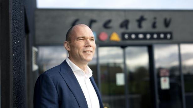 Jacob Moeskjær blev topchef i Creativ Company i foråret 2020 og har nu gennemført et stort opkøb af den største danske konkurrent, AV Form. PR-foto