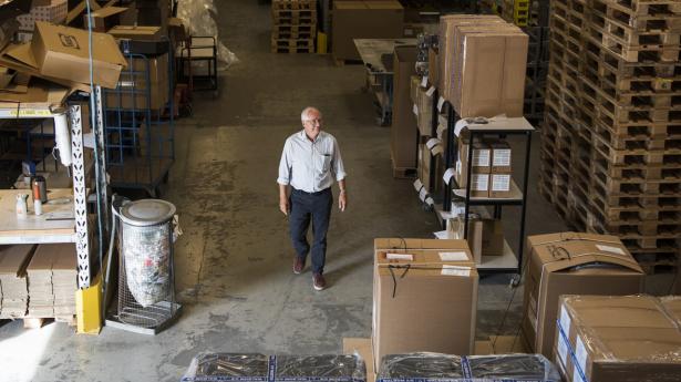 Jens Geschwendtner, ejer af Walbom, blev kontaktet af et russisk firma, der ville lokke ham til at sende produkter til landet via alternative handelsveje. Foto: Sara Gangsted