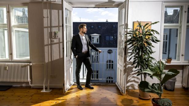Jeppe Klausen er stifter og topchef i forsikringstech'en, Penni. Foto - Simon Fals