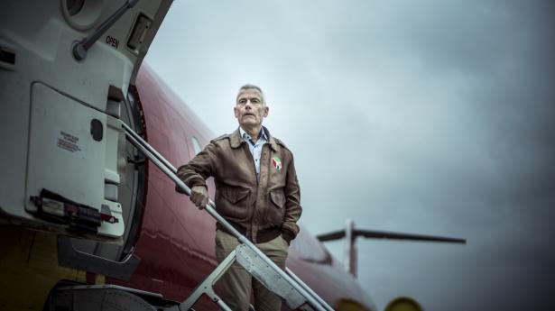 Jesper Rungholm, stifter, adm. direktør og pilot i DAT, har holdt gejsten oppe hos sine ansatte gennem informationer og ved at udstråle ro. Han har under hele coronaforløbet kommunikeret til de ansatte, at ledelsen har styr på situationen og ved, hvad de skal gøre. Foto: Michael Drost-Hansen