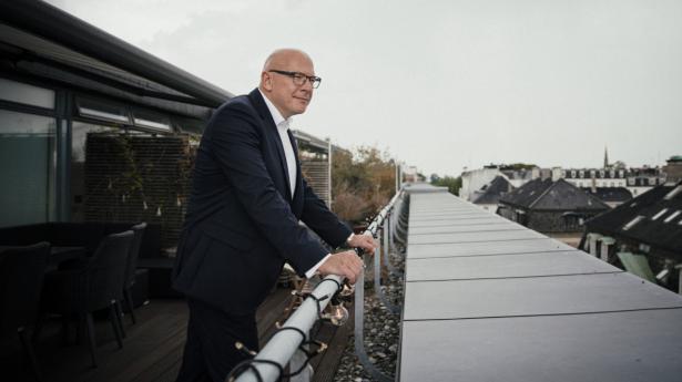 Danske Banks tidligere midlertidige topchef Jesper Nielsen – nu topchef i BEC – vil gerne arbejde tættere sammen med konkurrenter. Foto: Andreas Vinther