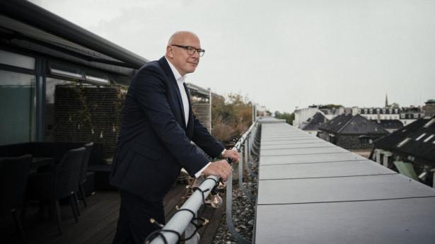 Danske Banks tidligere midlertidige topchef Jesper Nielsen – nu topchef i BEC – vil gerne arbejde tættere sammen med konkurrenter. Foto: Andreas Vinther