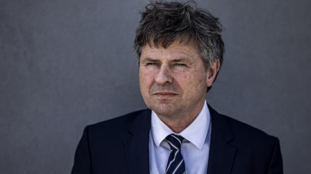 Finanstilsynet anført af direktør Jesper Berg er i gang med at undersøge, hvor stor låntagningen er i de fonde, der køber obligationer for lånte penge. Arkivfoto: Simon Fals