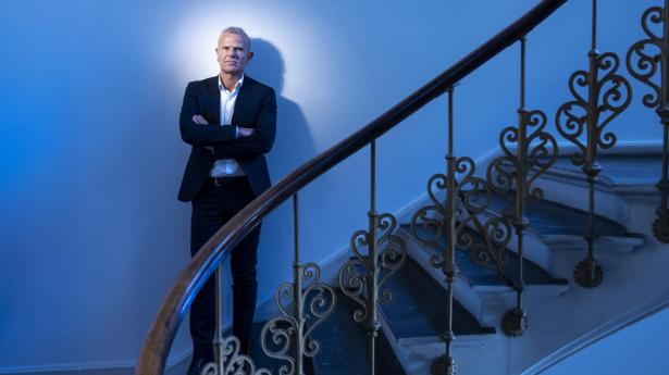 Lars Findsen på Politikens Forlag, som har udgivet hans erindringsbog. 
Foto: Nikolai Linares/Ritzau Scanpix