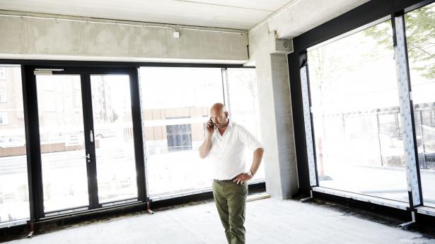 Stifter og adm. direktør i Bricks A/S Martin Busk i kæmpebyggeriet Frederiks Plads i Aarhus i 2018. Arkivfoto: Hans Christian Jacobsen