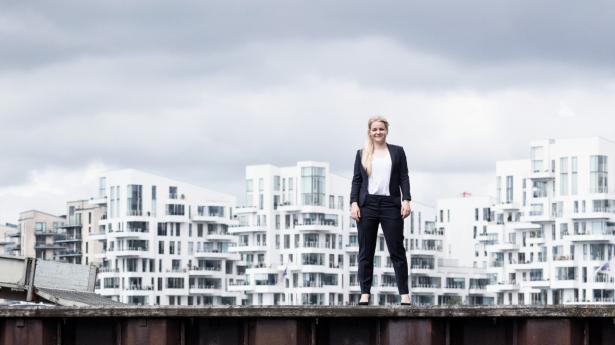 Cheføkonom i SMV Danmark, Mia Amalie Holstein, mener ikke, at brancheforeningen er hørt tilstrækkeligt i arbejdet med klimapartnerskaberne. Foto: PR