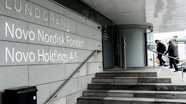 Indgangen til Novo Nordisk Fonden i Hellerup. PR-foto