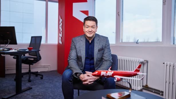Birgir Jónsson., topchef i islandske Play, siger, at der er for mange rockstjernetyper i luftfart, men at der er mere brug for kedelige finanstyper. PR-foto.