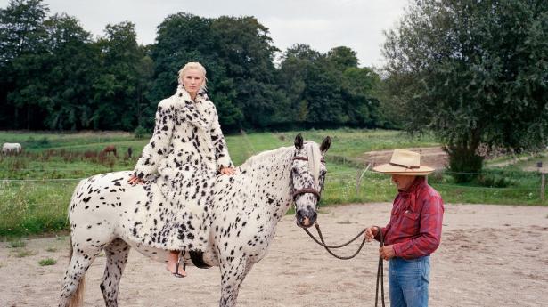 Amanda Collin på knabstrupper-hoppen Onelia af Kronplet.  Foto: Petra Kleis
