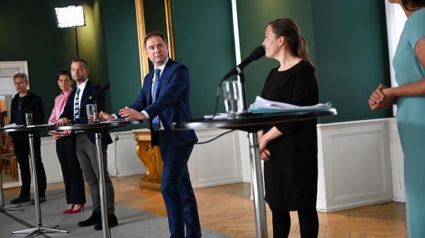Regeringen, Venstre, De Radikale, SF og Alternativet har indgået et forlig om kommunal udligning for landets 98 kommuner. Foto: Philip Davali/Ritzau Scanpix