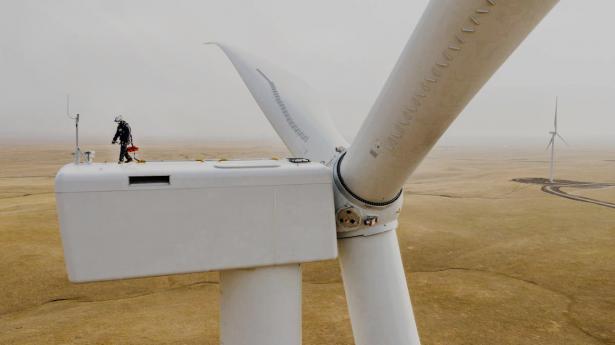 Ørsted trådte ind på onshore-markedet i 2018 gennem et opkøb af en amerikansk energiudvikler. Her ses landvindparken Willow Creek i USA. Pressefoto