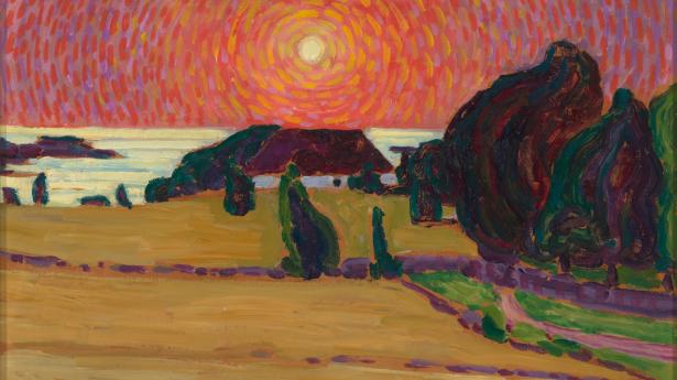 “Saaremaa Landscape“, 1913. Konrad Mägi Pr-foto