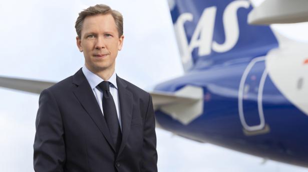 Karl Sandlund, der er midlertidig adm. direktør for SAS. Foto. SAS.