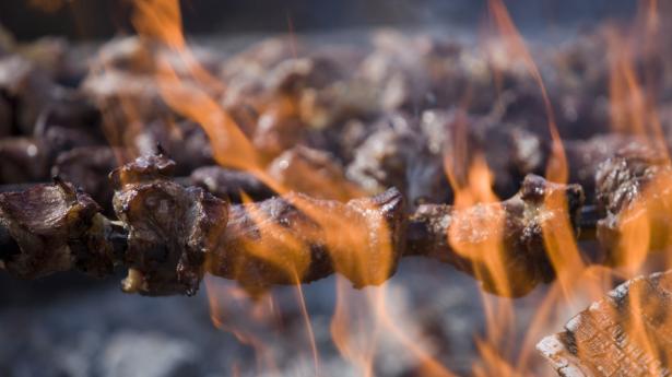 Spis og drik på et lokalt churrascaria ©Holger Leue.JPG