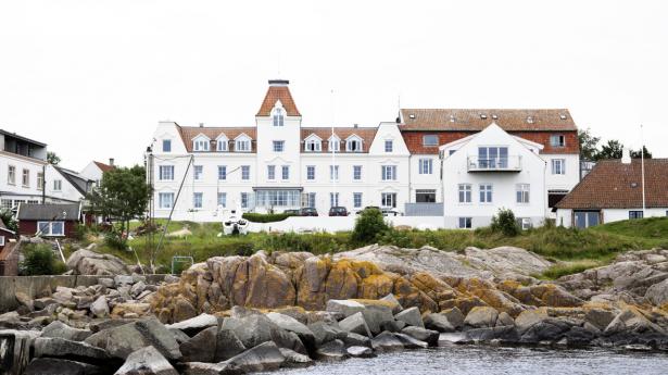 Der er rart at være på Strandhotellet i Sandvig. Både hvis man kommer for at spise. eller hvis man bliver natten over. PR-foto: Marie Louise Munkegaard
