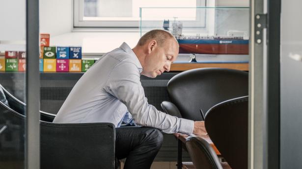 Norden-direktør Jan Rindbo: “Data er afgørende for, om rederiet tjener penge”. PR-foto.