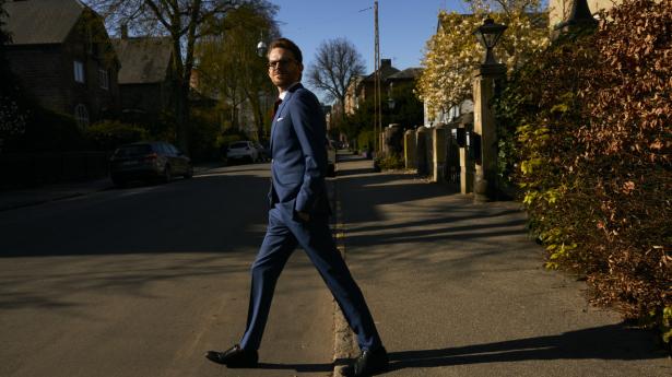 Anders Christian Overvad, økonom i Arbejdernes Landsbank, fortæller, at prisudviklingen på boligmarkedet presses af en stor mængde nybyggeri. Arkivfoto: Jonas Pryner Andersen