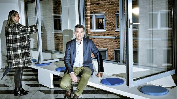 Andreas Pfisterer er topchef i TDC Net. Foto: Steven Achiam