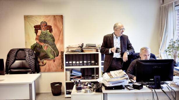 Pensionsrådgiver Gert Nielsen fra Bedst Pension råder kunderne til ikke at gå i panik. Arkivfoto: Sophie Voisin
