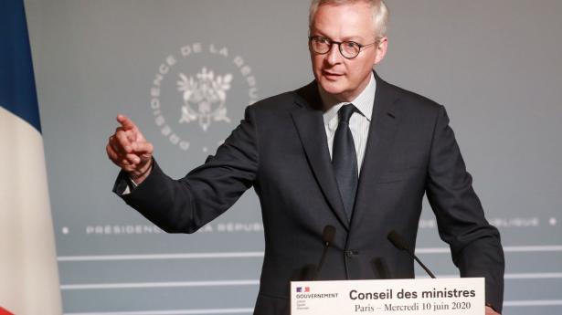 Den franske finansminister, Bruno Le Maire, siger, at Frankrig vil gå videre med en national tech-skat, efter at USA har valgt at forlade forhandlingerne om nye globale regler for selskabsbeskatning. Arkivfoto: Reuters/Ritzau Scanpix