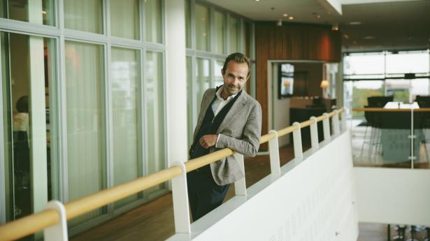 Christoffer Søderberg er Novo Holdings chef for større investeringer i modne, velindtjenende selskaber. Foto: Jonas Pryner Andersen