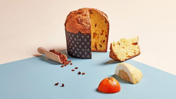 Du kan få fingre i panettone hos Restaurant Brace udelukkende lørdag 10. december. Kagen kan forudbestilles på restaurantbrace.dk. Foto: PR