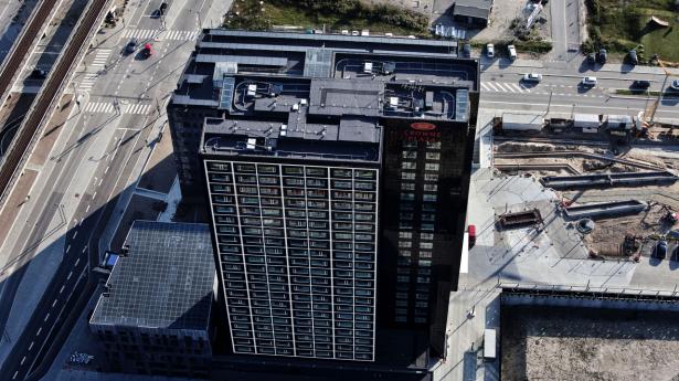 Crown Plaza Hotel, en del af Copenhagen Towers. Foto: Charlotte Elgaard