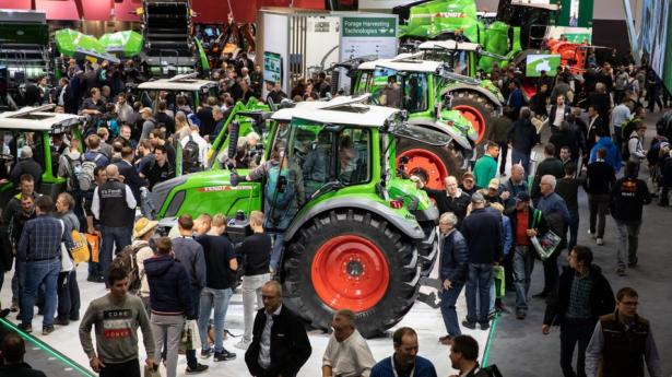 Agritechnica i Hannover. Verdens største messe for landbruget, er aflyst i 2022. Arkivfoto: Agritechnica