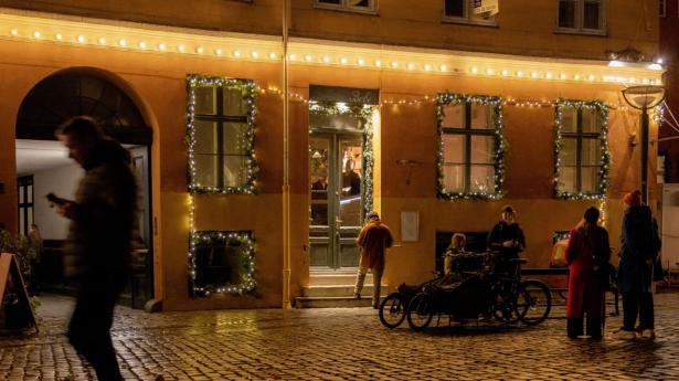 Restaurant Bobe ligger i Peder Oxes gamle lokaler.