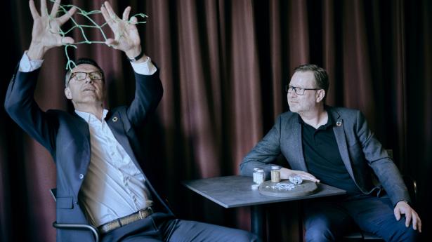 Fiskenettene, som bruges til Maters Ocean Chair af Nanna Ditzel, hentes af en dansk virksomhed, som betaler for, at andre samler det op – et slags pantsystem. Foto: Steven Achiam