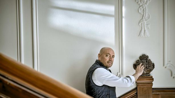 Peter Høgh Pedersen, adm. direktør for luksushotellet Villa Copenhagen, der åbnede midt i en coronakrise. Arkivfoto: Steven Achiam