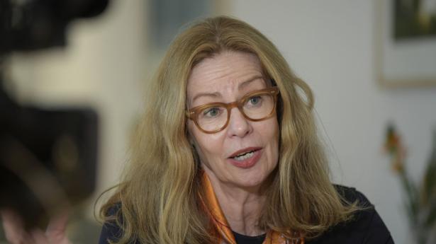 Den 63-årige Birgitte Bonnesen blev torsdag fyret som administrerende direktør for Swedbank, der er hvirvlet ind i sag om formodet hvidvask. (Arkivfoto)