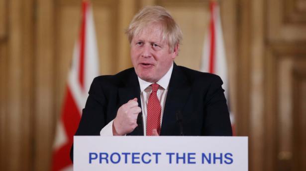 Den britiske premierminister, Boris Johnson, orienterede befolkningen om de seneste tiltag i kampen mod coronavirus.