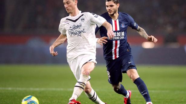 Bordeauxs trøjesponsor, Bistro Regent, har midlertidigt stoppet sine betalinger til den franske klub, mens al fodbold er sat på pause. (Arkivfoto)