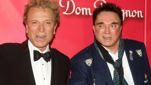 I mere end 30 år stod Siegfried Fischbacher (til venstre) og Roy Horn (til højre) for et af de mest populære shows i Las Vegas. (Arkivfoto)