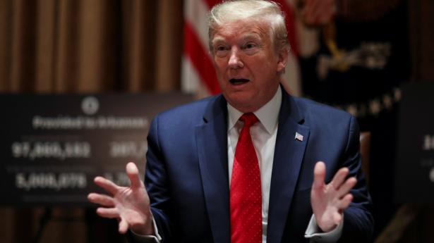 USA's præsident, Donald Trump, har taget malariamidlet hydroxyklorokin forebyggende mod coronavirus i knap to uger.