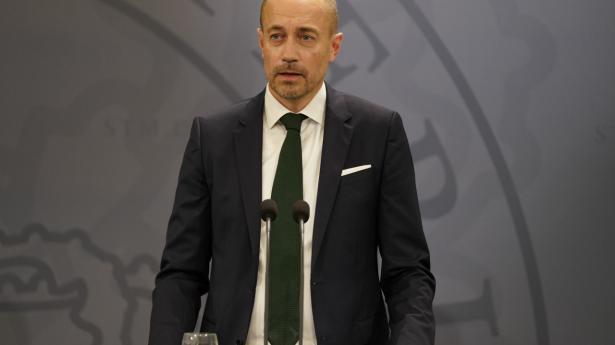 Der var fredag indkaldt til pressemøde om coronasituationen i Danmark. Her deltog blandt andet sundhedsminister Magnus Heunicke (S). Foto: Mads Claus Rasmussen/Ritzau Scanpix