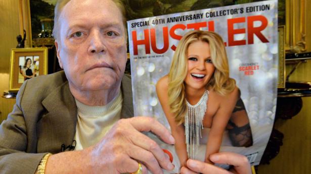Larry Flynt ejede blandt andet magasinet Hustler. (Arkivfoto.)