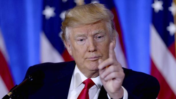 Ved rigsretssagen var Trump anklaget for at have opildnet til oprør, da Kongressen blev stormet af hans tilhængere 6. januar. (Arkivfoto).