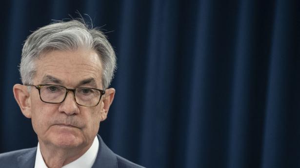 Federal Reserve med formand Jerome Powell i spidsen indikerede onsdag, at der er udsigt til renteforhøjelser allerede i 2023. Arkivfoto: Eric Baradat/Ritzau Scanpix