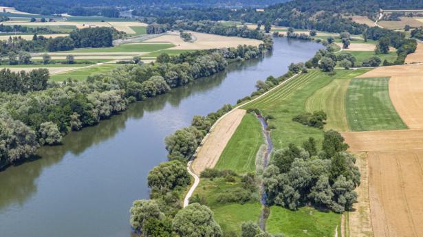 Floden Donau udgjorde en del af Romerrigets grænser. Knap 600 kilometer af denne gamle grænse er nu føjet til Unescos liste over verdensarv. Her er det i Kelheim-distriktet i det sydlige Tyskland. (Arkivfoto)
