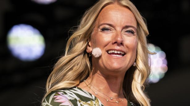 Formand for Nye Borgerlige, Pernille Vermund, lægger i reformplan op til store ændringer i det danske samfund - herunder at sænke skatter og afgifter med 100 milliarder kroner og skære 100.000 job i det offentlige. (Arkivfoto)