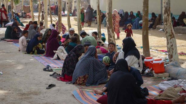Afghanere i titusindvis måtte flygte fra Kandahar, da den islamistiske bevægelse Taliban forsøgte at vriste byen ud af regeringsstyrkernes greb. (Arkivfoto)